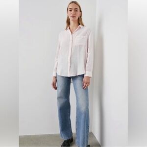 Women’s Rails Ellis Shirt Blouse Small in Petal